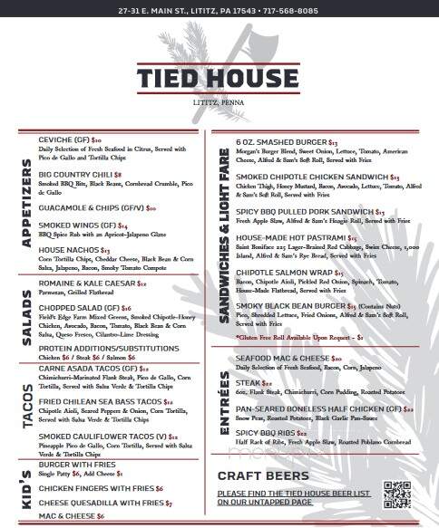 Tied House - Lititz, PA