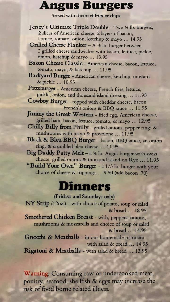 Jerseys Sports Bar And Grill - Uniontown, PA