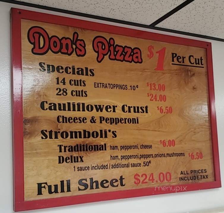 Don's Pizza - Duncansville, PA