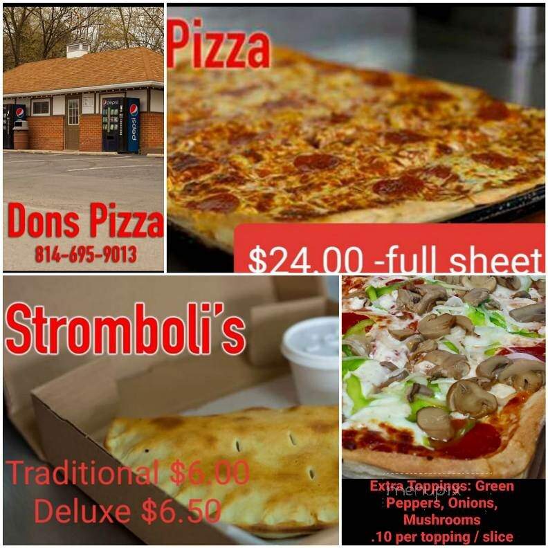 Don's Pizza - Duncansville, PA