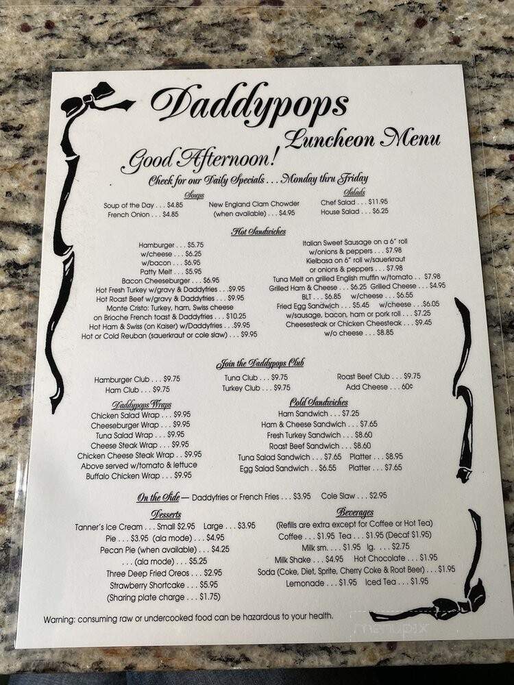 Daddypops Diner - Hatboro, PA