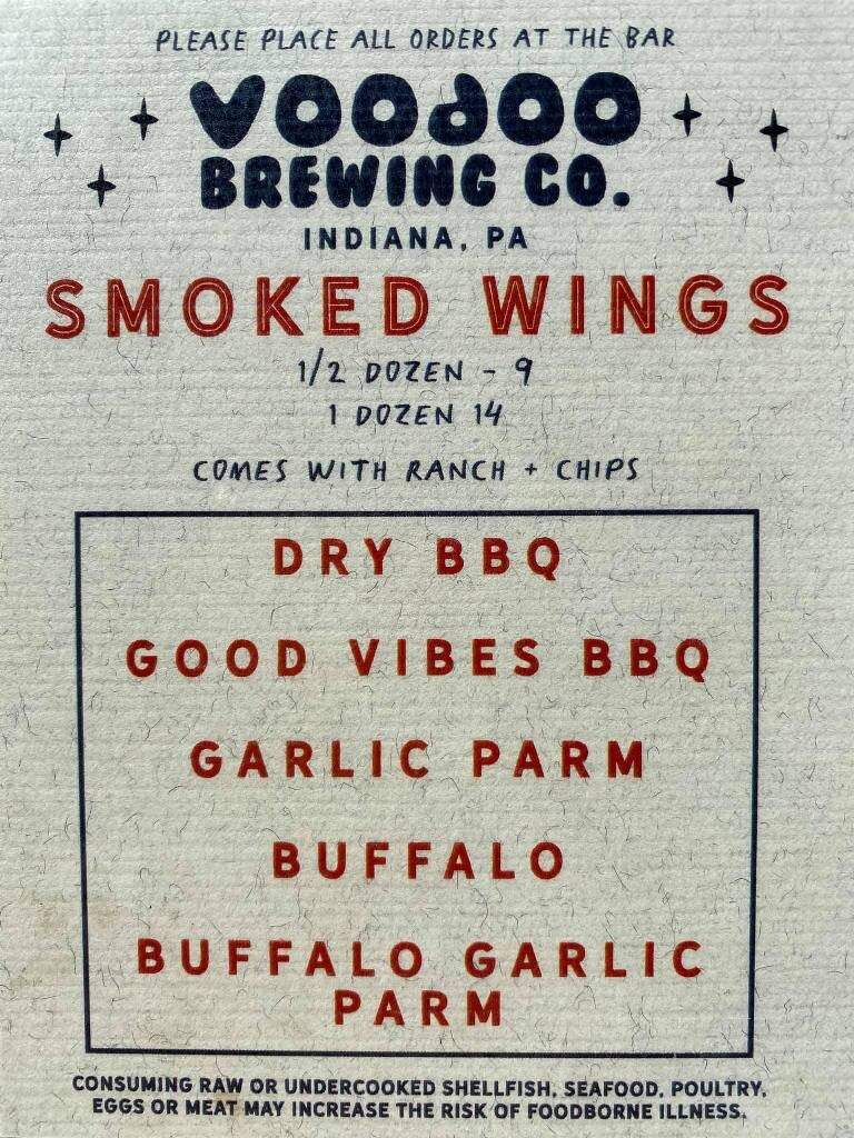 Voodoo Brewing - Indiana, PA