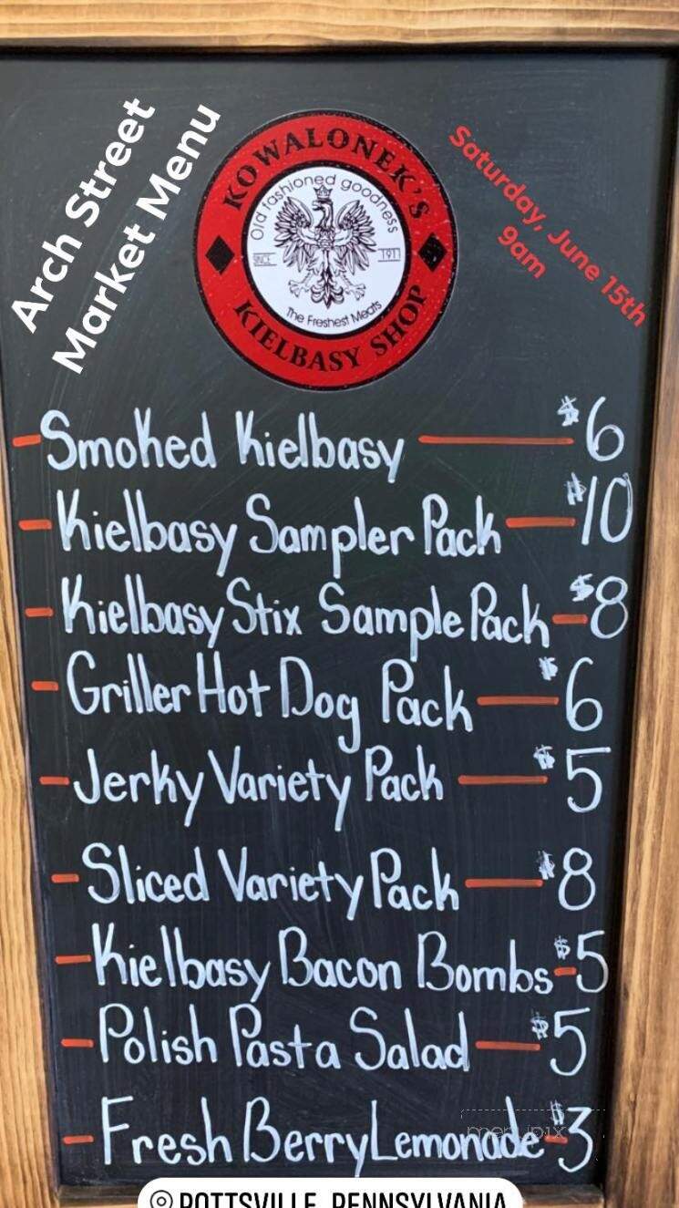 Kowlonek's Kielbasy Shop - Shenandoah, PA