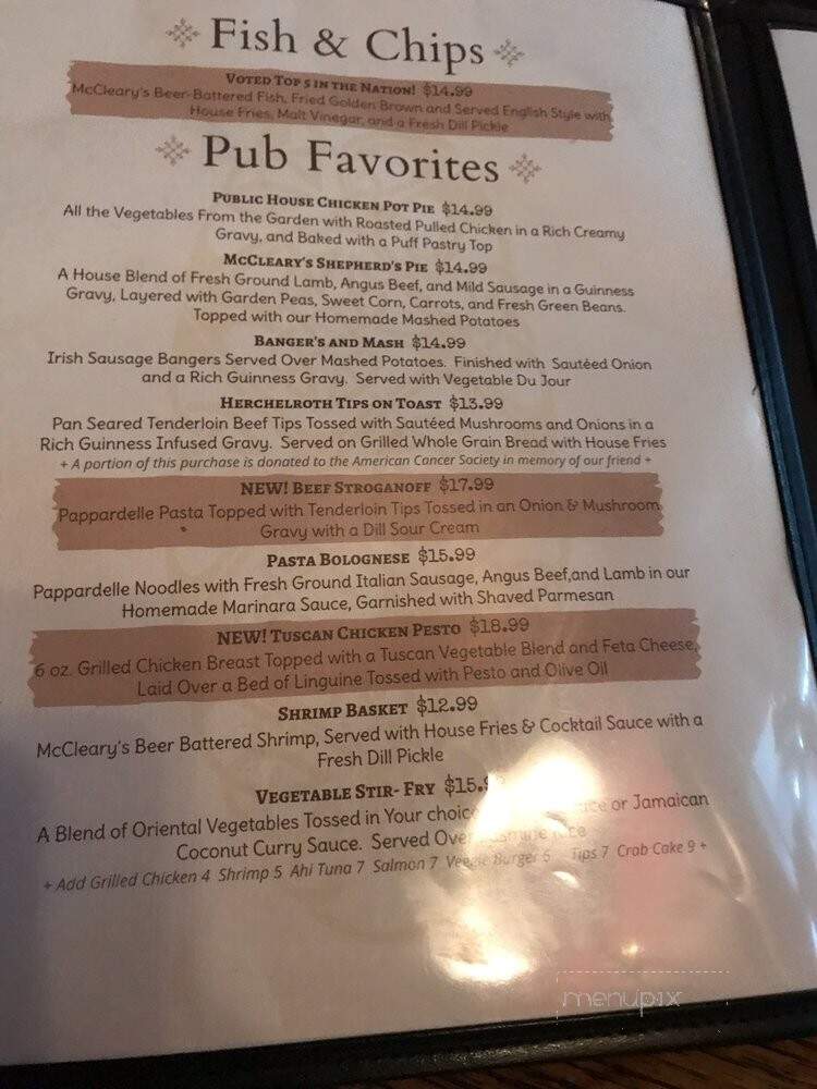 Mcleary's Public House - Marietta, PA