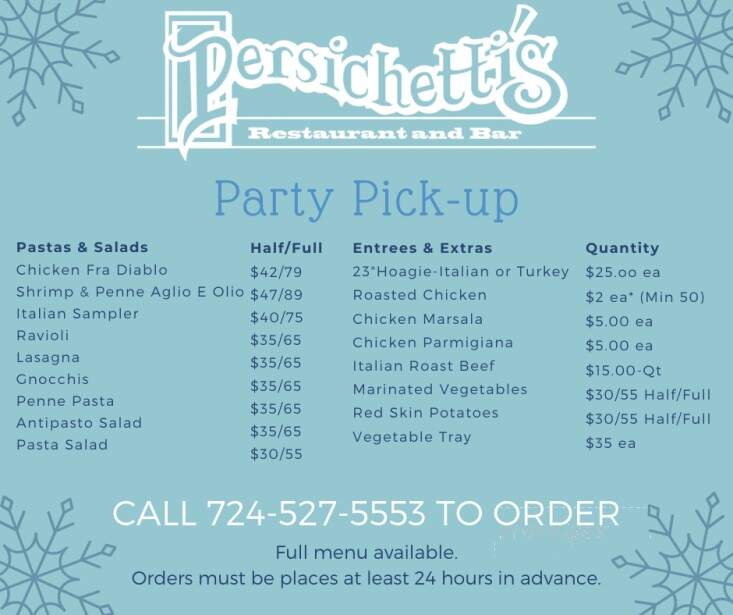 Persichetti's Restaurant - Jeannette, PA