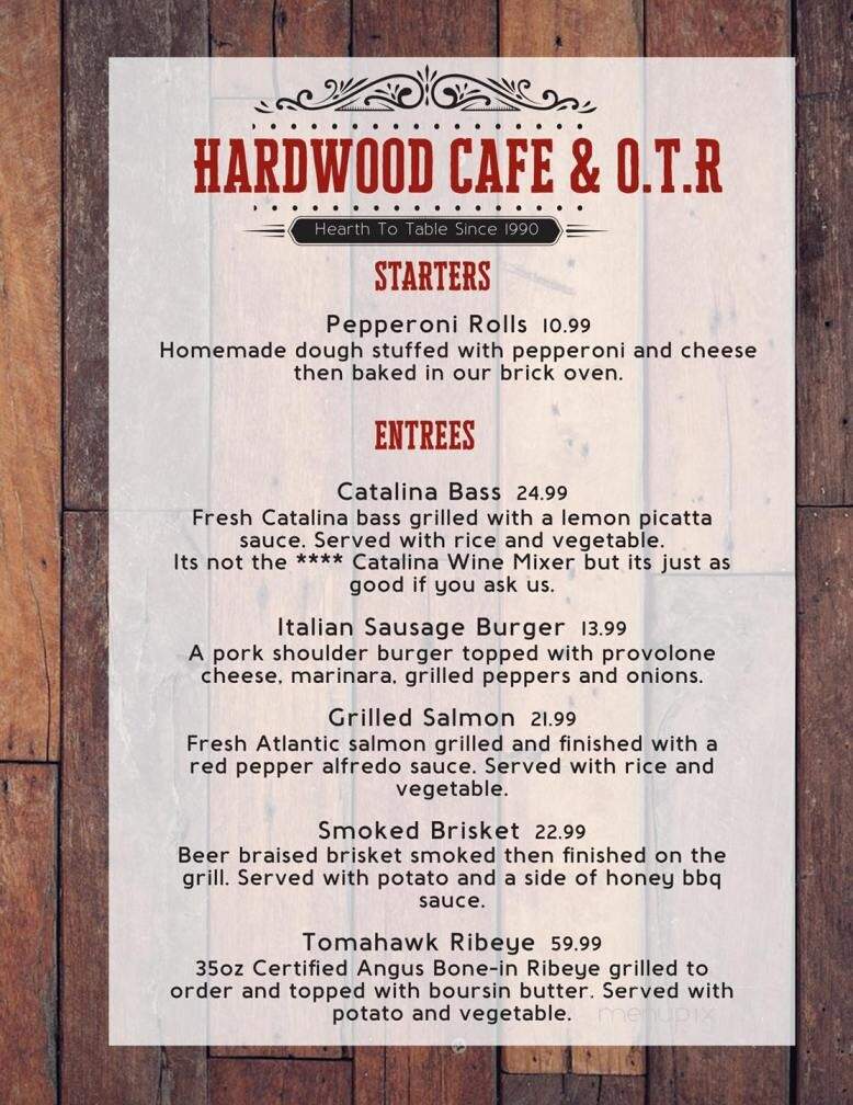 Hardwood Cafe - Butler, PA