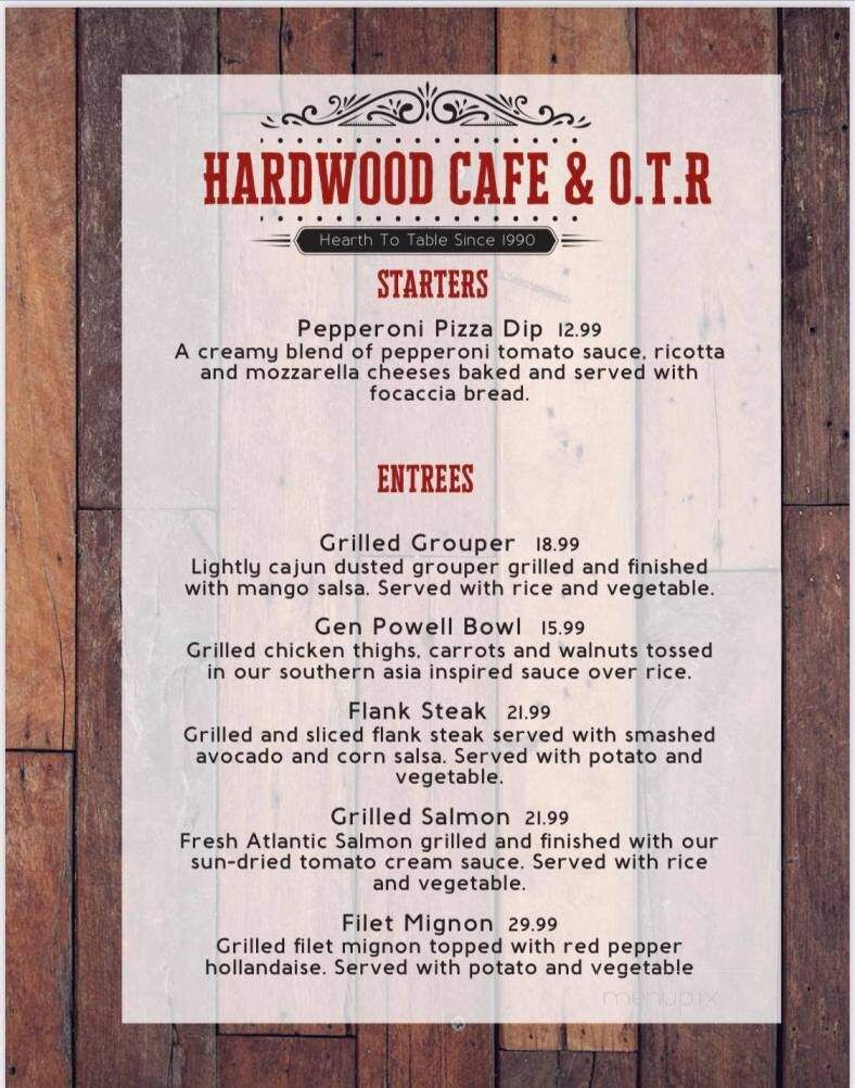 Hardwood Cafe - Butler, PA