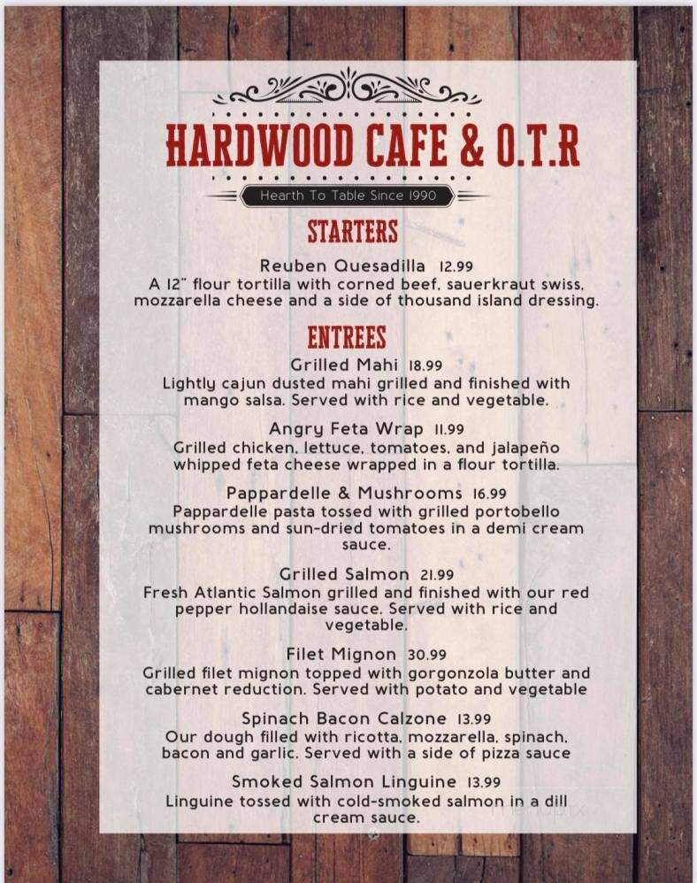 Hardwood Cafe - Butler, PA