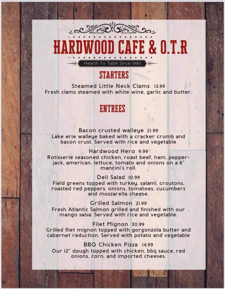 Hardwood Cafe - Butler, PA