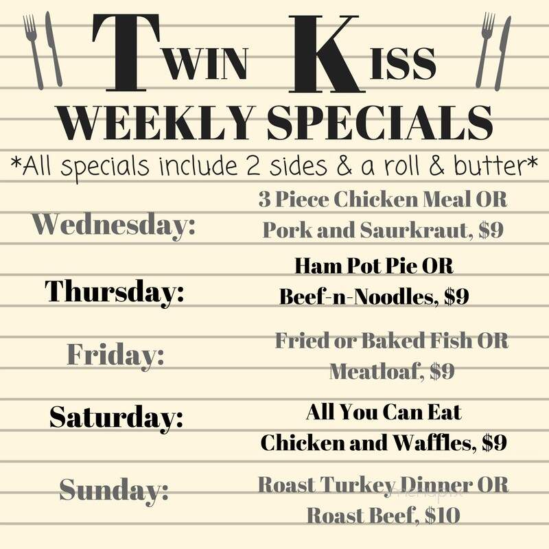 Twin Kiss Restaurant - Howard, PA