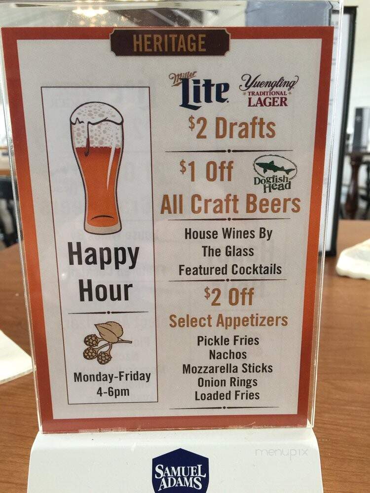 Heritage Restaurant - Morgantown, PA