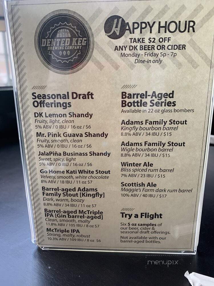 Dented Keg Brewing Company - Mars, PA