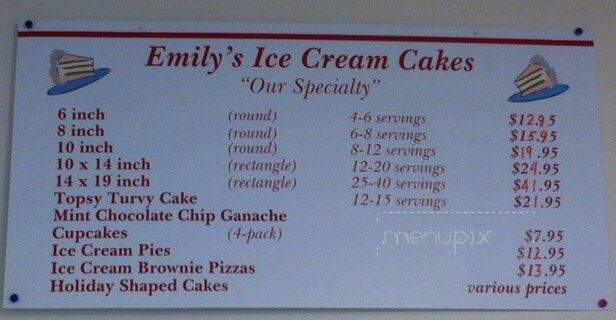 Emily's Ice Cream - Nazareth, PA