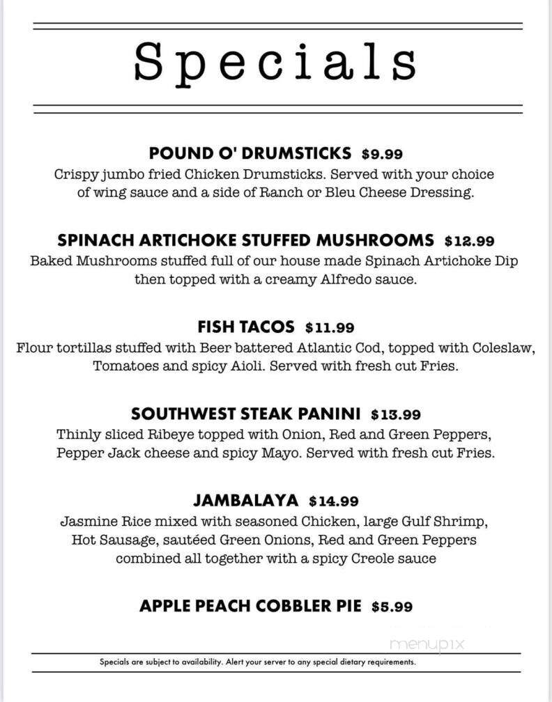 The Craft House Gastropub - Kittanning, PA