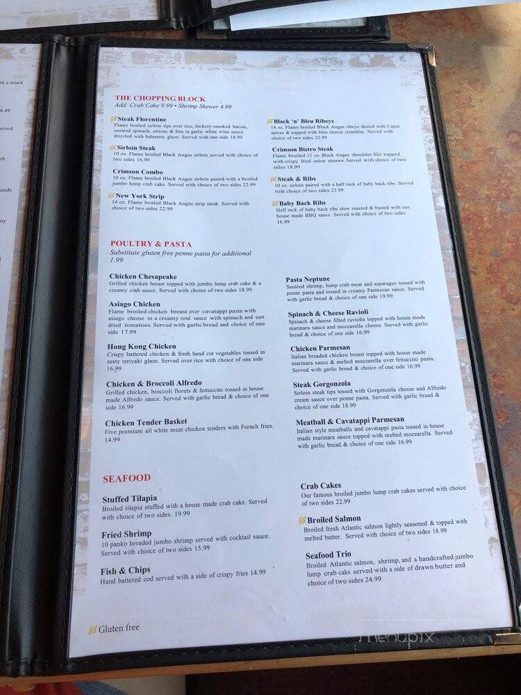 Crimson American Grill - York, PA