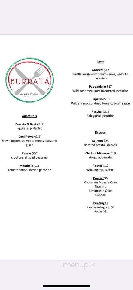 Burrata Havertown - Havertown, PA