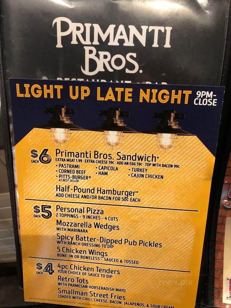 Primanti Bros. - Triadelphia, WV