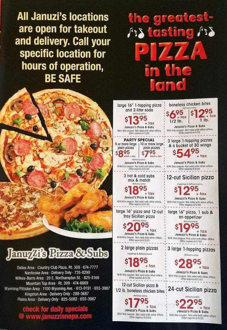 Januzzi's Pizza - Dallas, PA