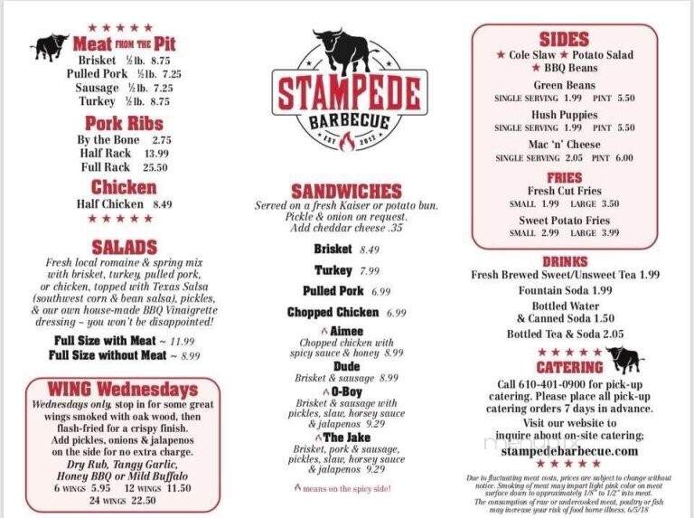 Stampede Smokin' BBQ - Morgantown, PA