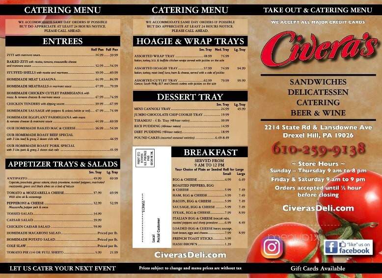 Civera's Deli - Drexel Hill, PA