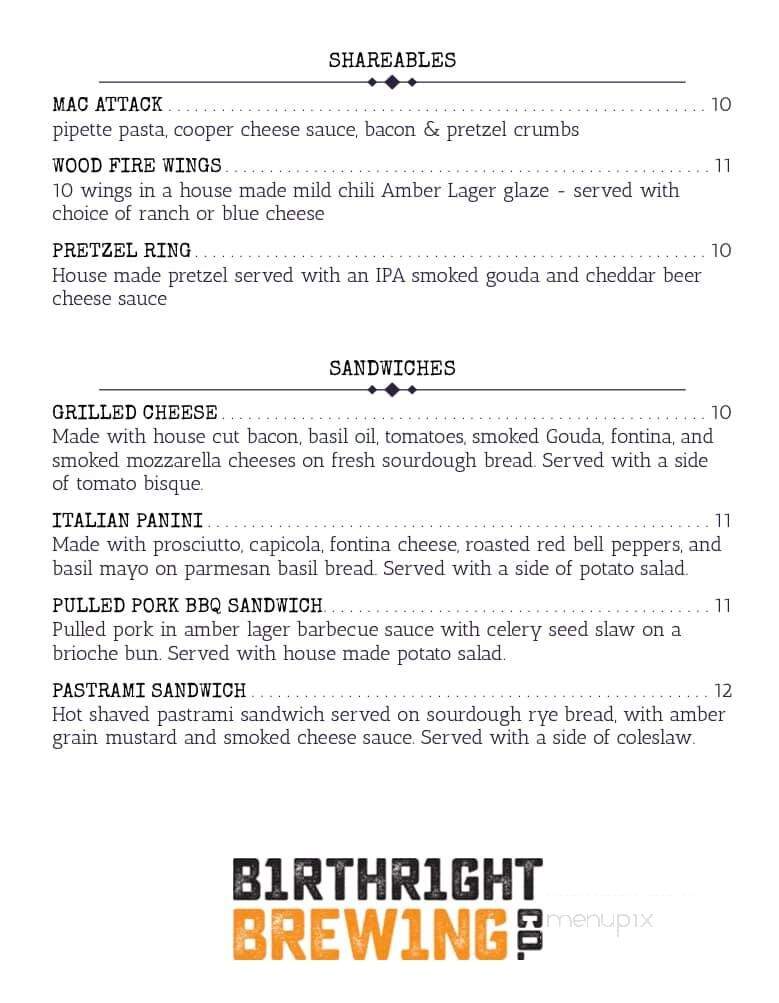 Birthright Brewing Company - Nazareth, PA