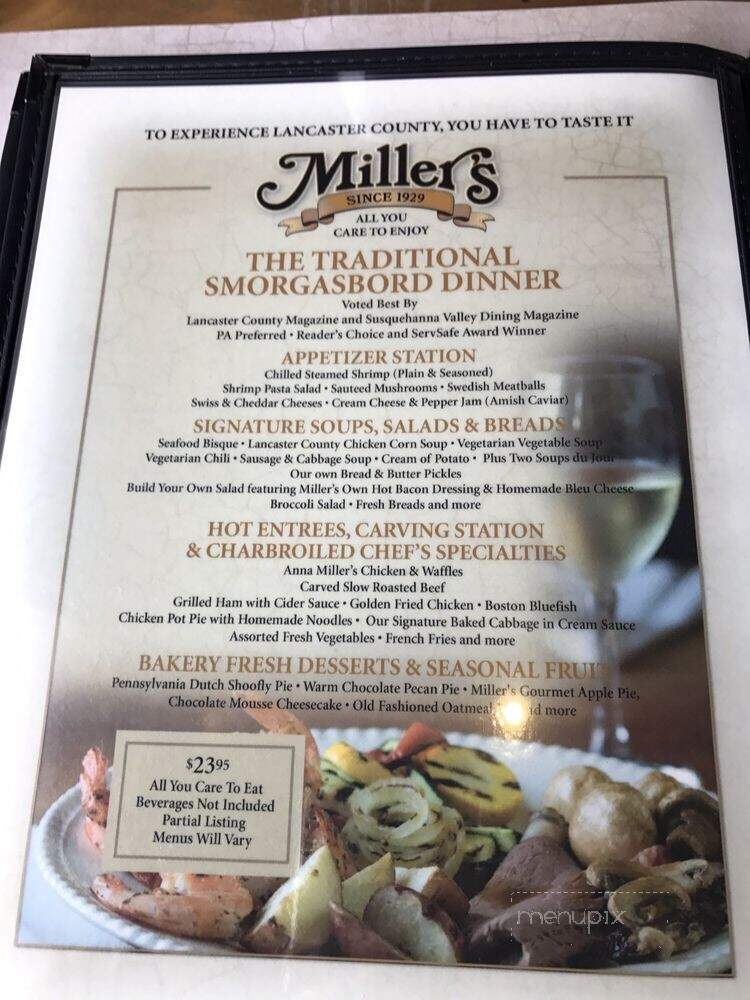 Miller's Smorgasbord - Ronks, PA