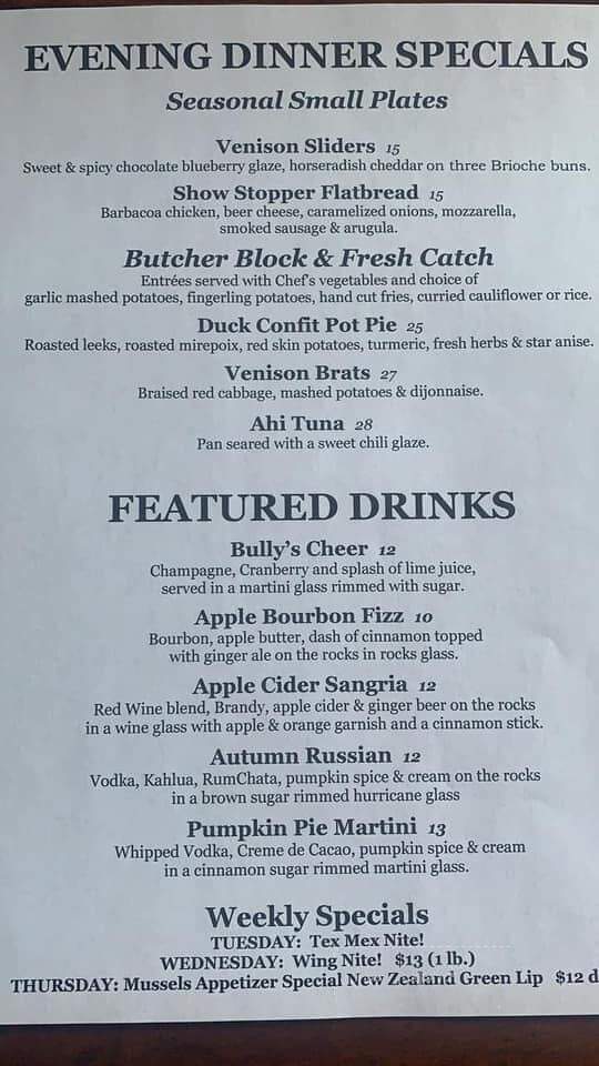 Bully's Restaurant & Pub - Columbia, PA