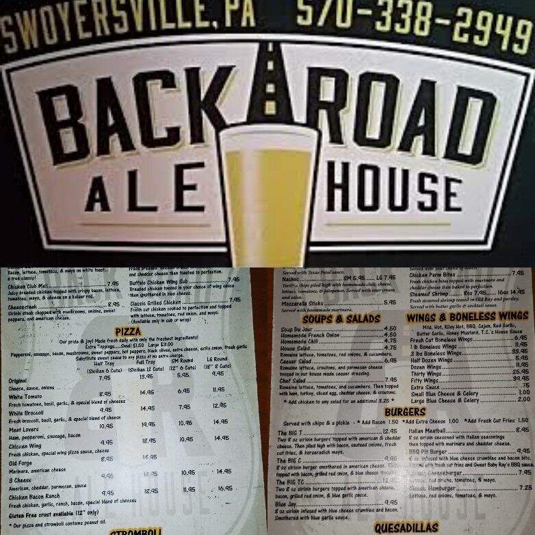 Back Road Ale House - Swoyersville, PA