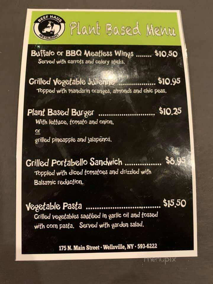 Beef Haus - Wellsville, NY