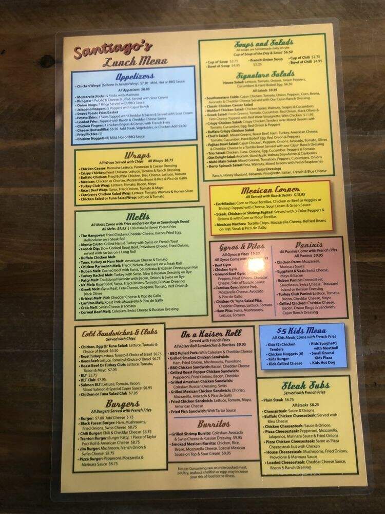 Santiago's Family Restaurant - Horsham, PA