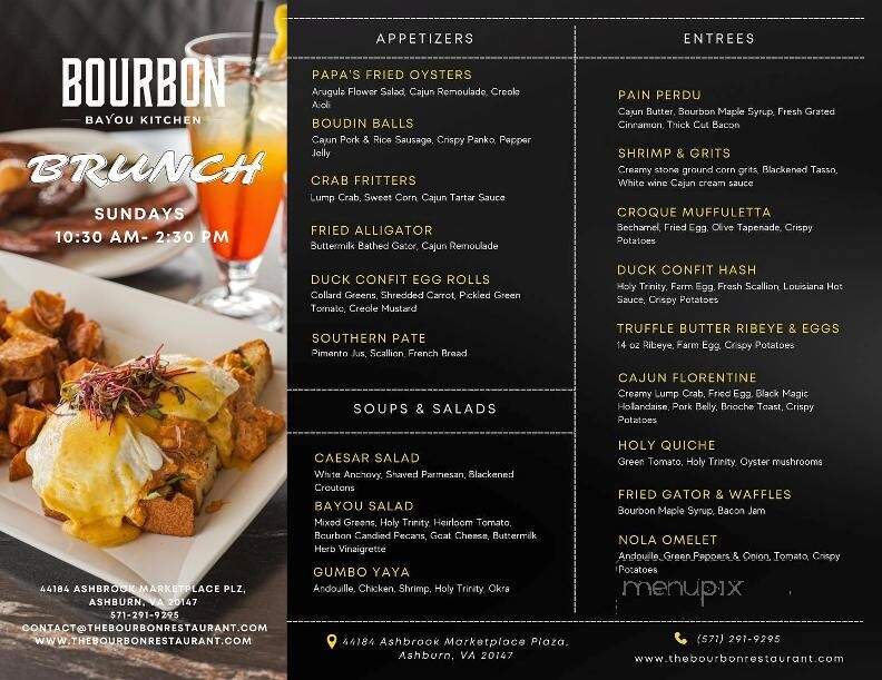 Bourbon Bayou Kitchen - Ashburn, VA