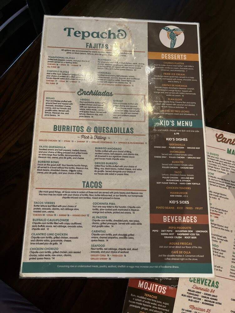 Tepache Mexican Kitchen & Bar - Mars, PA