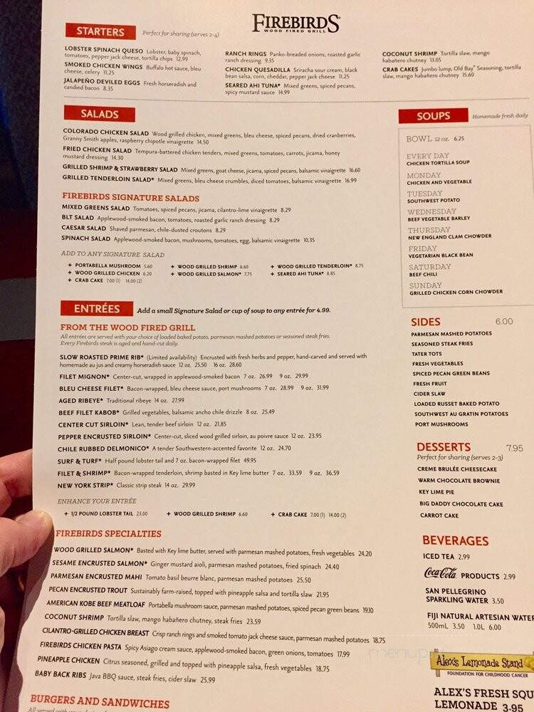 Firebirds Wood Fired Grill - Cranberry Township, PA