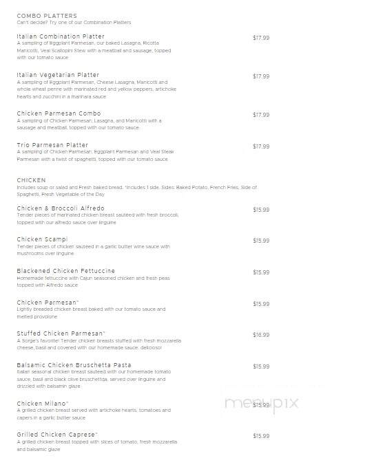 Sorge's Restaurant - Corning, NY