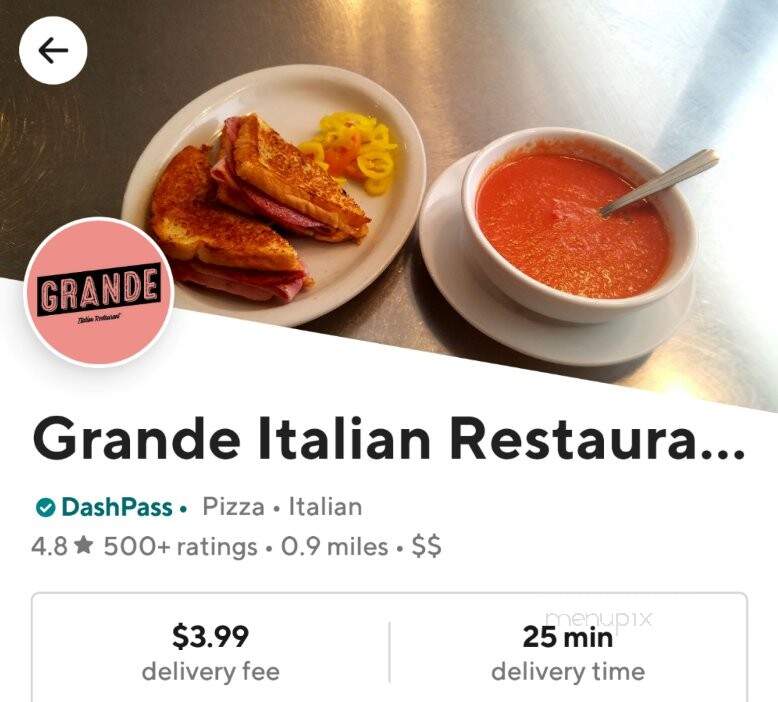 Grande Italian Restaurant - McMurray, PA