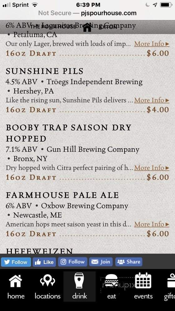 The Pour House - Exton, PA