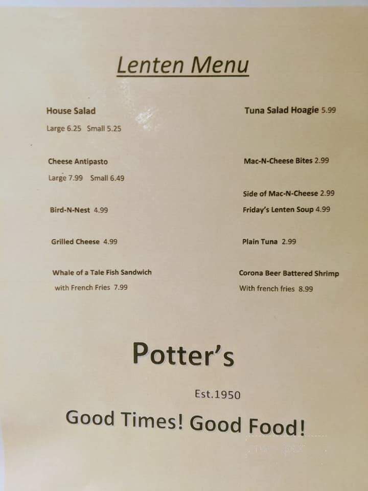 Potter's Grill - Uniontown, PA