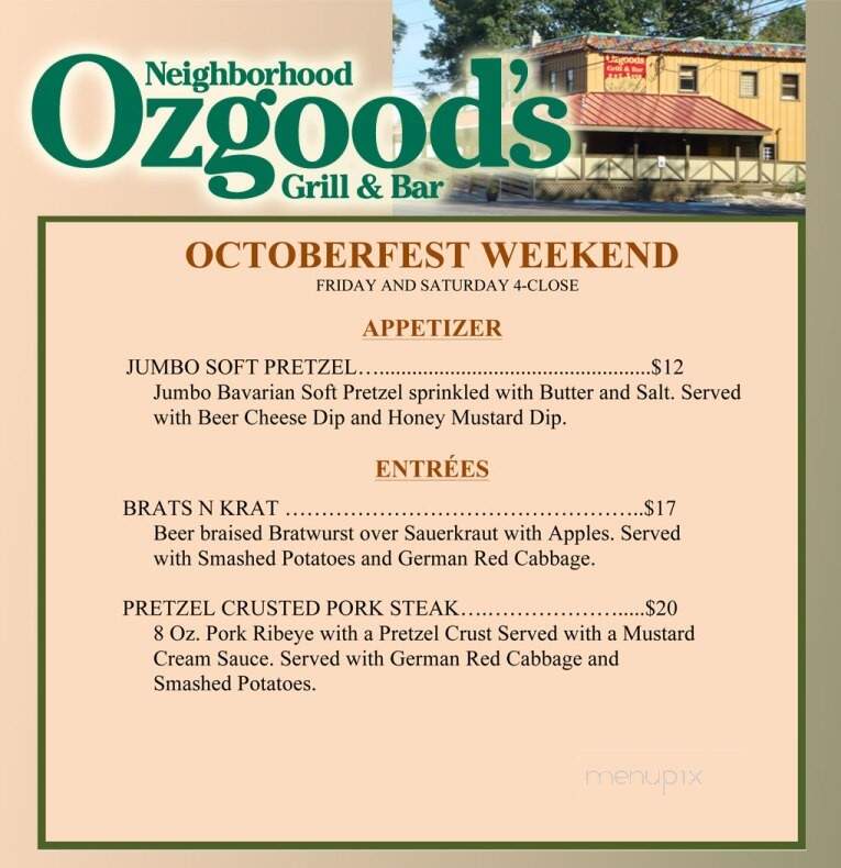 Ozgoods Bar & Grill - Kutztown, PA