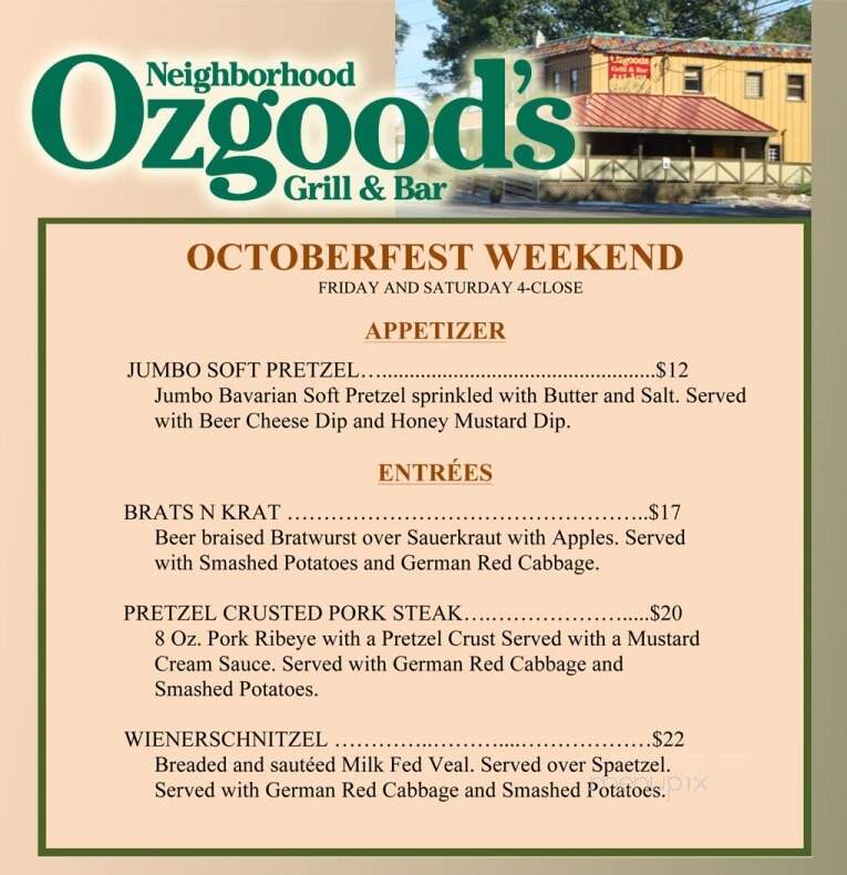 Ozgoods Bar & Grill - Kutztown, PA