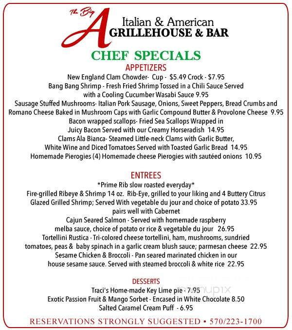 Big A Steak House - East Stroudsburg, PA