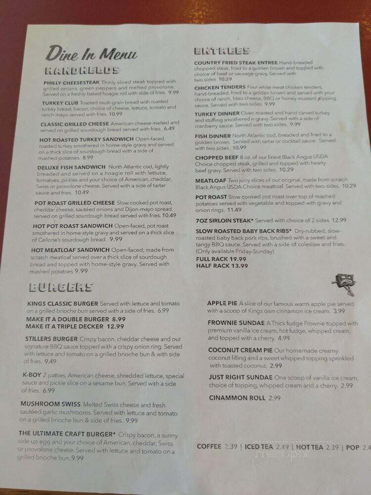 King's Family Restaurant - Somerset, PA