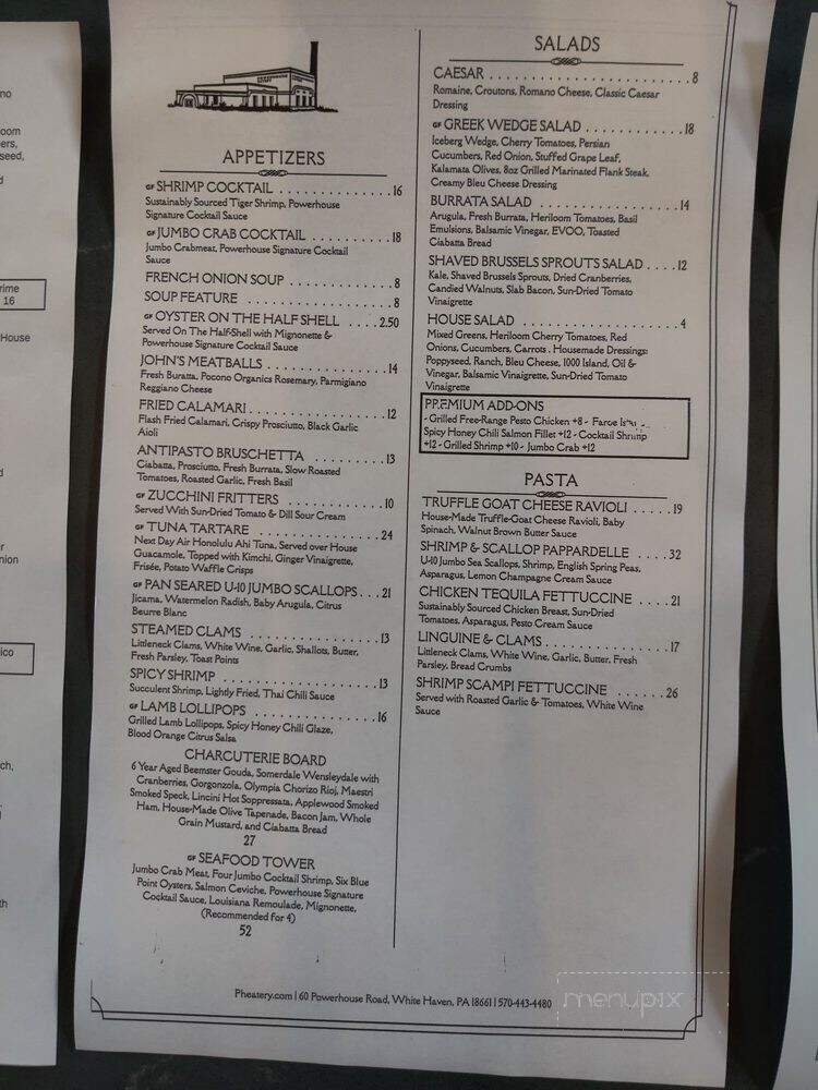 Powerhouse Eatery - White Haven, PA