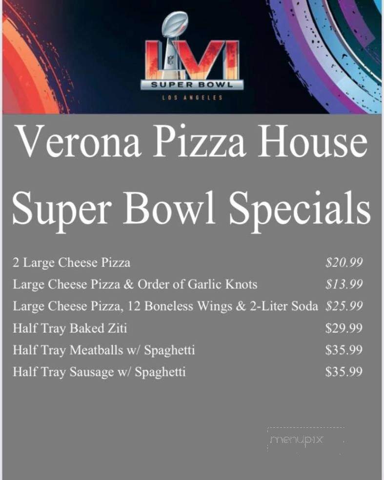 Verona Pizza House - Lehighton, PA