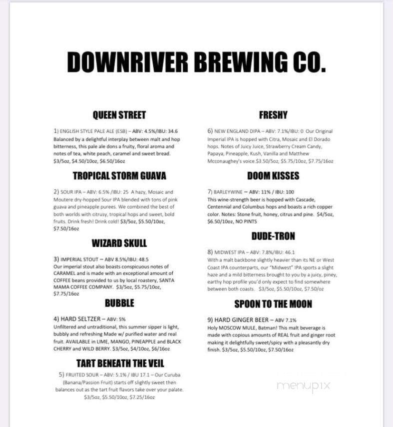 Downriver Brewing - Stroudsburg, PA