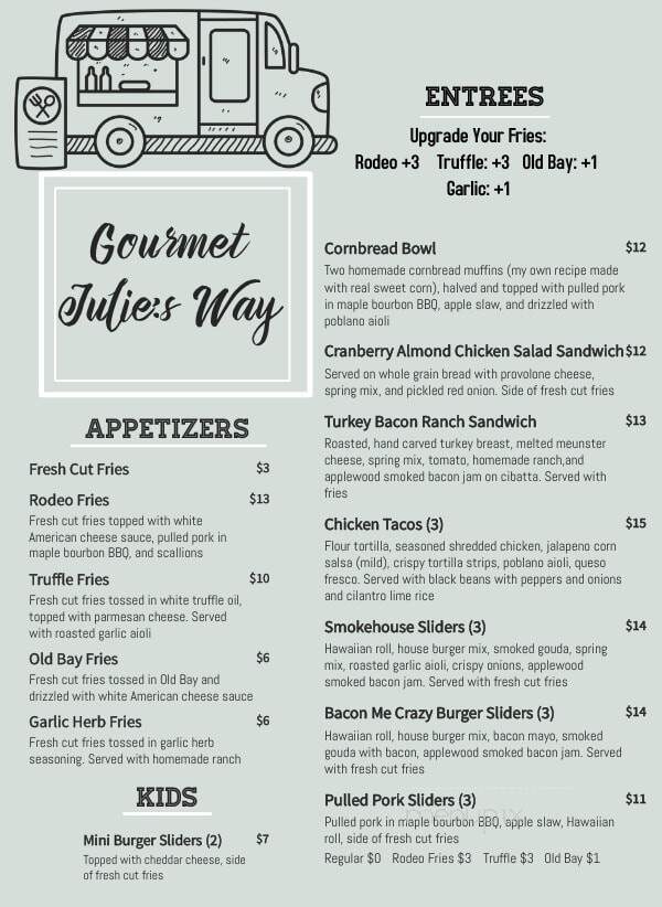 Gourmet Julie's Way - Lancaster, PA