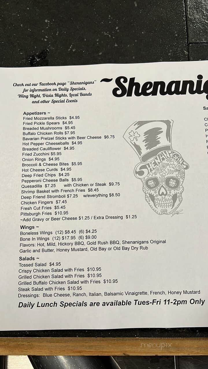 Shenanigan's - Claysburg, PA