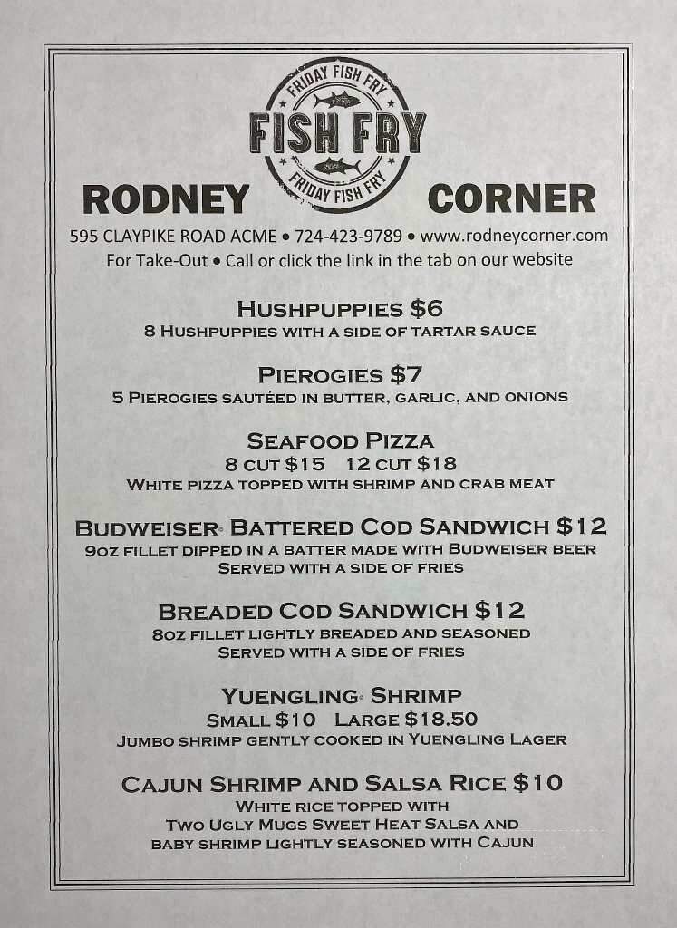 Rodney Corner Cafe - Acme, PA