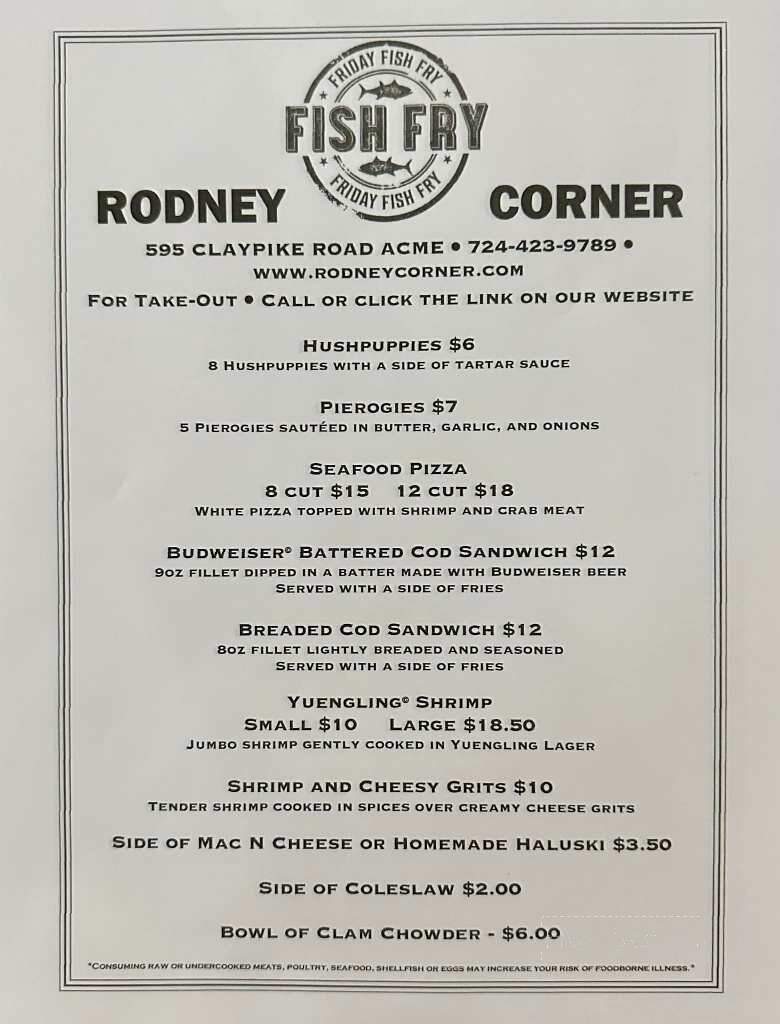 Rodney Corner Cafe - Acme, PA