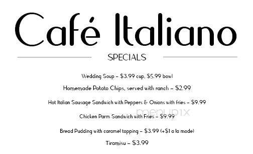 Cafe Italiano - Jeannette, PA