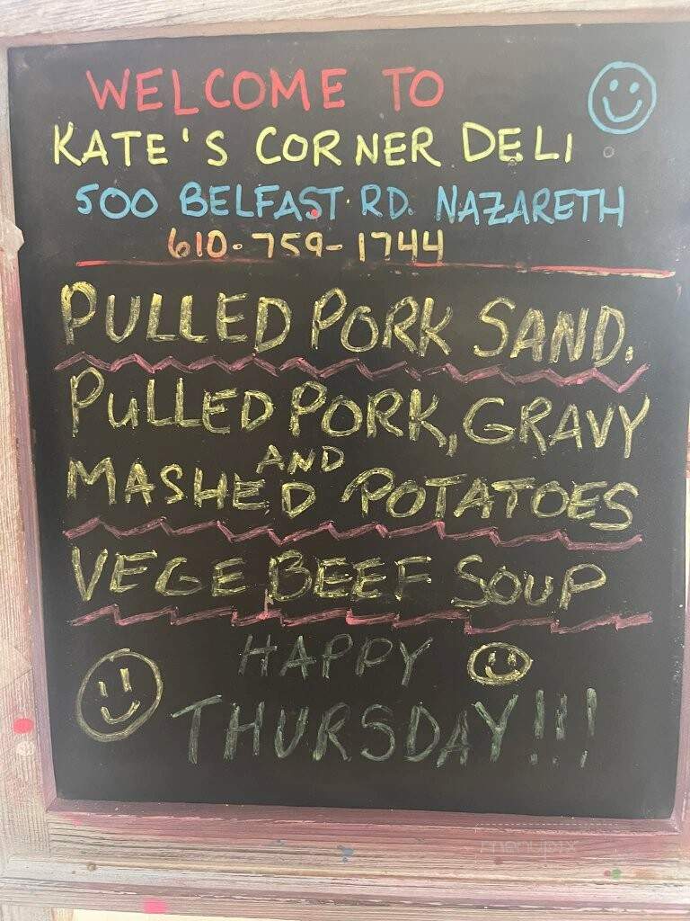 Kates Corner Deli - Nazareth, PA